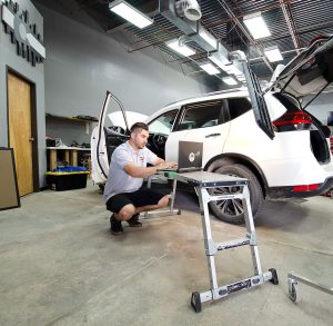 Paintless dent removal
